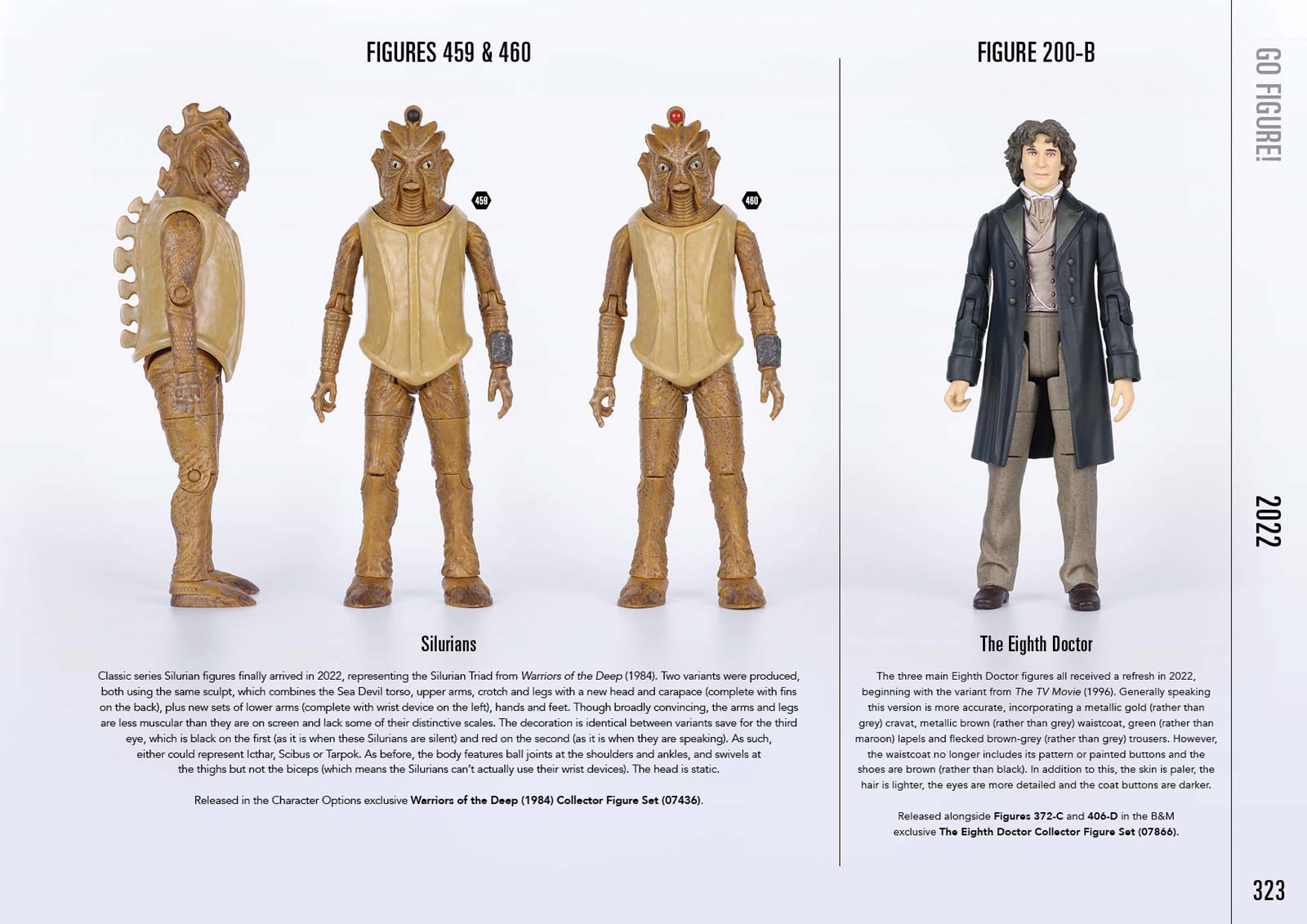 go figure Dcotor Who Action Figures