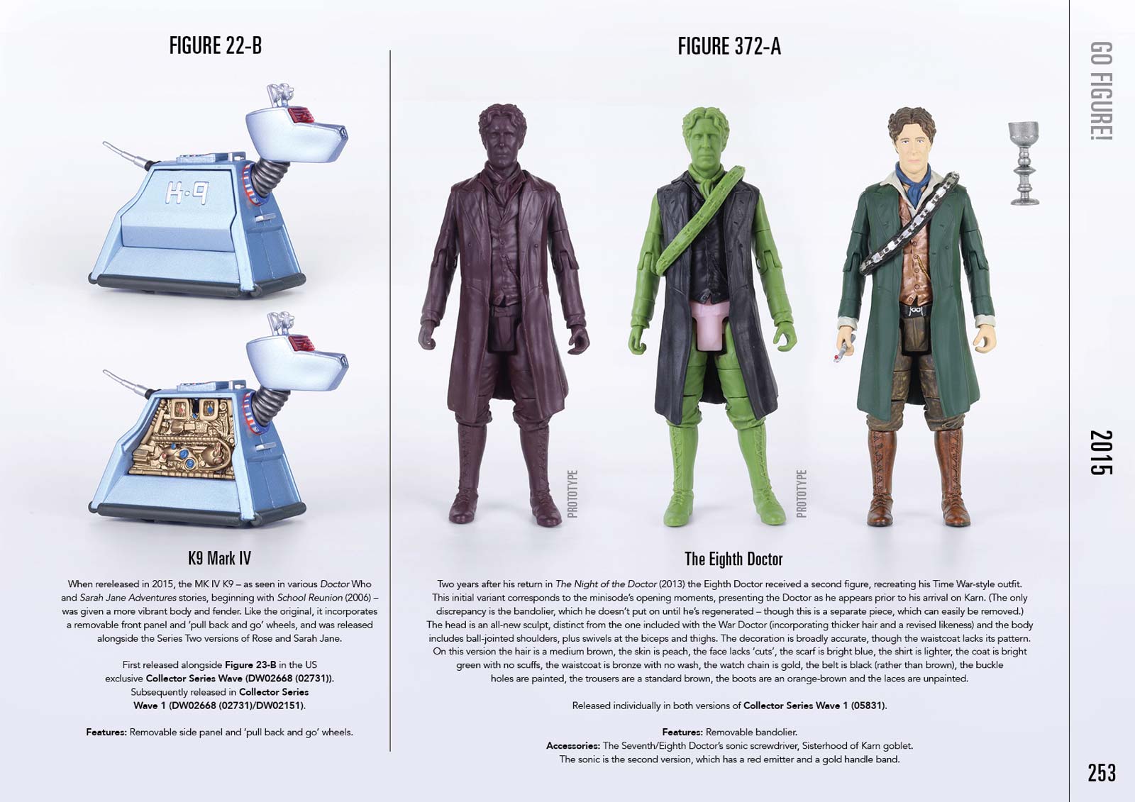go figure Dcotor Who Action Figures