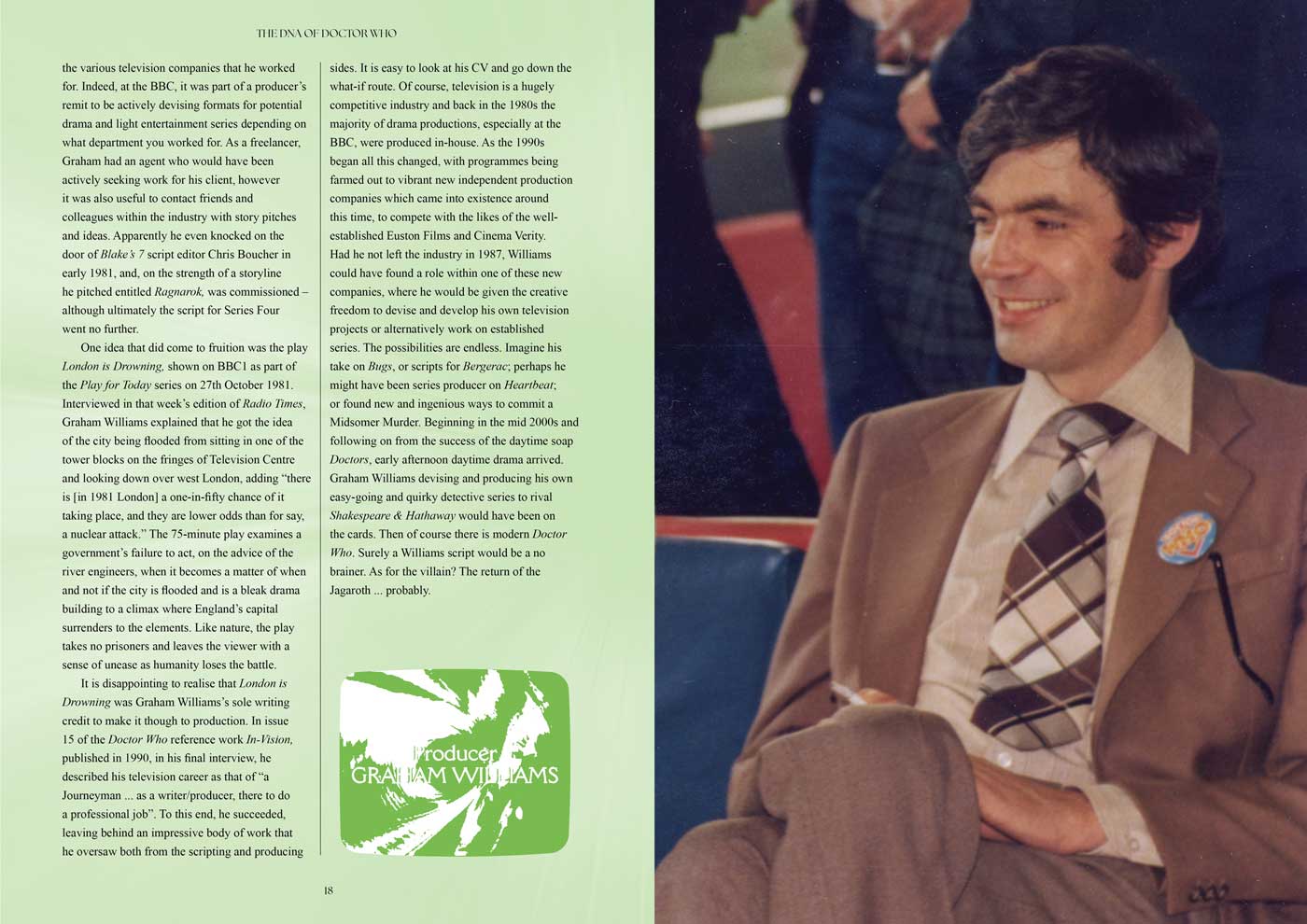 The DNA of Doctor Who - Graham Williams